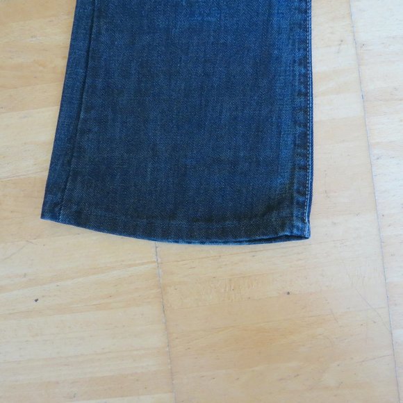 LEVI's boot cut dark wash jeans 26 - Picture 4 of 5